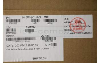 Lenovo 5CB0Y99357 Tastatur inkl. Topcase ASM_GR L82C2 IGTEX