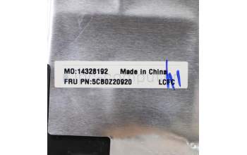 Lenovo 5CB0Z20920 Tastatur inkl. Topcase ASM_CZ-SK L 81Y4 CB