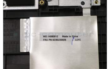 Lenovo 5CB0Z20926 C-Abdeckung mit Tastatur, Ukraine, Chamäleonblau, Hintergrundbeleuchtung