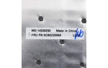 Lenovo 5CB0Z20960 Tastatur inkl. Topcase ASM_LA L82C3IGIMR