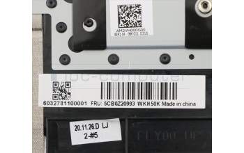 Lenovo 5CB0Z20993 Tastatur inkl. Topcase ASM C81YT KB GRK