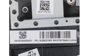 Lenovo 5CB0Z21005 Tastatur inkl. Topcase ASM C81YT KB TUR
