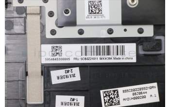Lenovo 5CB0Z21011 Tastatur inkl. Topcase ASM C81YT KB GER
