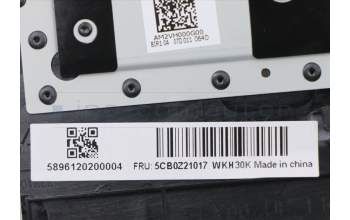 Lenovo 5CB0Z21017 Tastatur inkl. Topcase ASM C81YT KB SW