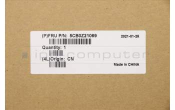 Lenovo 5CB0Z21069 Tastatur inkl. Topcase ASM_INDIA L82C6 IGIMR