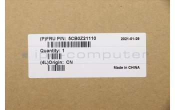 Lenovo 5CB0Z21110 Tastatur inkl. Topcase ASM_UK L81Y8 NFPBL