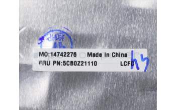 Lenovo 5CB0Z21110 Tastatur inkl. Topcase ASM_UK L81Y8 NFPBL