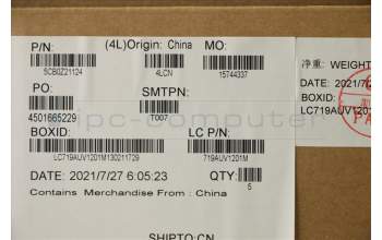 Lenovo 5CB0Z21124 Tastatur inkl. Topcase ASM_PO L81Y8 NFPBL