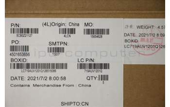 Lenovo 5CB0Z21127 Tastatur inkl. Topcase ASM_SP L81Y8 NFPBL