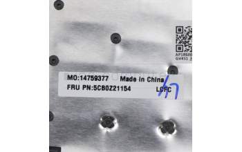 Lenovo 5CB0Z21154 Tastatur inkl. Topcase ASM_UK L 82DQ IGTEX