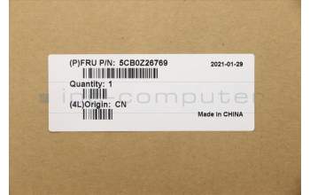 Lenovo 5CB0Z26769 Tastatur inkl. Topcase ASM_CZ-SK L 81Y6 NFP