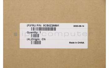 Lenovo 5CB0Z26891 Tastatur inkl. Topcase ASM_US INTE L81Y6NFPRGB
