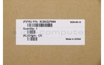 Lenovo 5CB0Z27669 Tastatur inkl. Topcase ASM_US L82B5 NFPBL