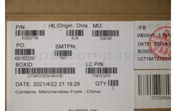 Lenovo 5CB0Z27708 Tastatur inkl. Topcase ASM_GK L82B5 NFPRGB