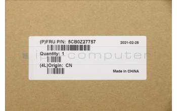 Lenovo 5CB0Z27757 Tastatur inkl. TopcaseASM _AR-E B 20TG