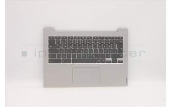 Lenovo 5CB0Z27803 C-Abdeckung mit Tastatur, Deutsch, Platingrau, Nicht_beleuchtet