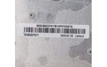 Lenovo 5CB0Z27817 Tastatur inkl. Topcase ASM_UK B 82C1 PG