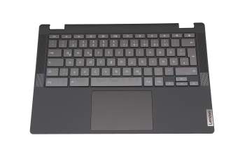 5CB0Z27902 Original Lenovo Tastatur inkl. Topcase DE (deutsch) grau/gold