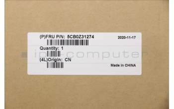 Lenovo 5CB0Z31274 C-Cover with keyboard,UK English,Backlight
