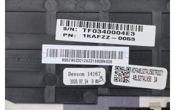 Lenovo 5CB0Z32124 Tastatur inkl. Topcase ASM_TI Q82A2 GY