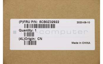 Lenovo 5CB0Z32922 Tastatur inkl. Topcase ASM C82EH KB UK