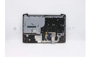 Lenovo 5CB0Z37664 C-Cover with keyboard, Ukraine, Chameleon Blue, Backlight