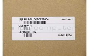 Lenovo 5CB0Z37664 C-Cover with keyboard, Ukraine, Chameleon Blue, Backlight