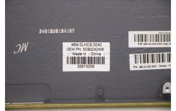 Lenovo 5CB0Z42406 Tastatur inkl. Topcase ASM_FR W 82DE SGY