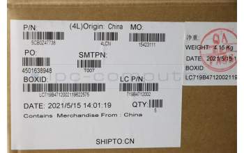 Lenovo 5CB0Z47738 Tastatur inkl. Topcase ASM_UK L82GX NFPIGDIS