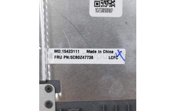 Lenovo 5CB0Z47738 Tastatur inkl. Topcase ASM_UK L82GX NFPIGDIS