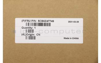 Lenovo 5CB0Z47749 Tastatur inkl. Topcase ASM_FR L82GX NFPIGDIS