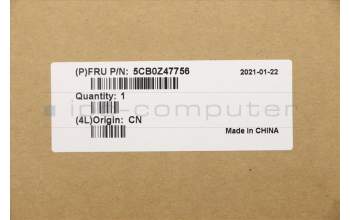 Lenovo 5CB0Z47756 Tastatur inkl. Topcase ASM_ND L82GX NFPIGDIS