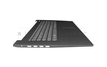 5CB0Z48324 Original Lenovo Tastatur inkl. Topcase DE (deutsch) grau/schwarz