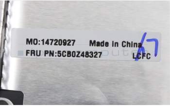 Lenovo 5CB0Z48327 Tastatur inkl. Topcase ASM_GK L82GX FPIGDIS