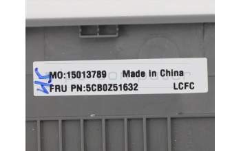 Lenovo 5CB0Z51632 Tastatur inkl. Topcase ASM_GR B 82G4 PG