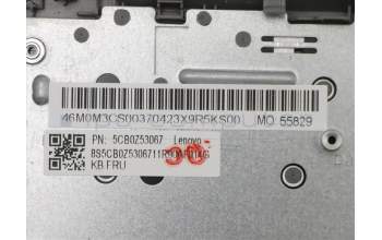Lenovo 5CB0Z53067 Tastatur inkl. Topcase ASM_BE W 82GV PG