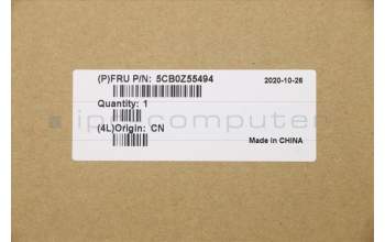 Lenovo 5CB0Z55494 Tastatur inkl. Topcase ASM_GR W 82GW PG