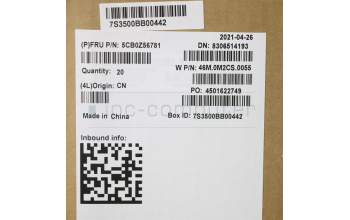 Lenovo 5CB0Z56781 Tastatur inkl. Topcase ASM_RU W 82GW IB