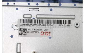 Lenovo 5CB0Z56781 Tastatur inkl. Topcase ASM_RU W 82GW IB