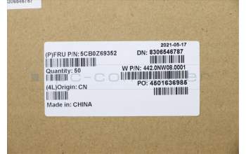 Lenovo 5CB0Z69352 COVER FRU COVER Camera Privacy Shutter
