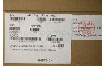 Lenovo 5CB0Z69370 COVER, C COVER ASSY WLAN BK MGAL