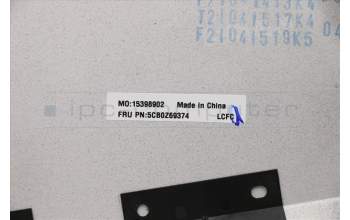 Lenovo 5CB0Z69374 COVER, D COVER AL WLAN BK ASSY