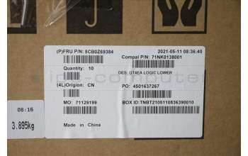 Lenovo 5CB0Z69384 COVER, COVER D cover