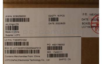 Lenovo 5CB0Z69550 COVER T14G3_A_COVER_AL_ASSY_FHD