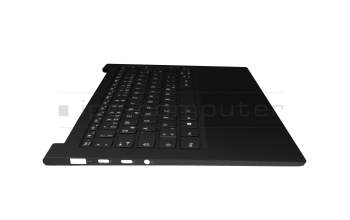 5CB0Z69779 Original Lenovo Tastatur inkl. Topcase DE (deutsch) schwarz/schwarz mit Backlight