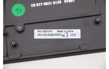 Lenovo 5CB0Z70210 Tastatur inkl. Topcase ASM_UKR L 82BGSDB