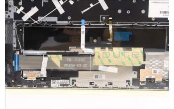 Lenovo 5CB0Z70216 C-Abdeckung mit Tastatur, USA – Englisch, Tiefschwarz, Hintergrundbeleuchtung