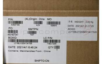 Lenovo 5CB0Z71953 Tastatur inkl. TopcaseASM B 82BC BL WH NORDIC