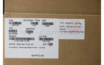 Lenovo 5CB0Z71954 Tastatur inkl. TopcaseASM B 82BC BL WH POR