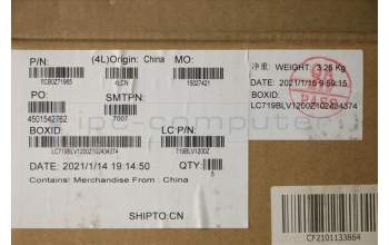 Lenovo 5CB0Z71965 Tastatur inkl. TopcaseASM B 82BC BL RGB ARA